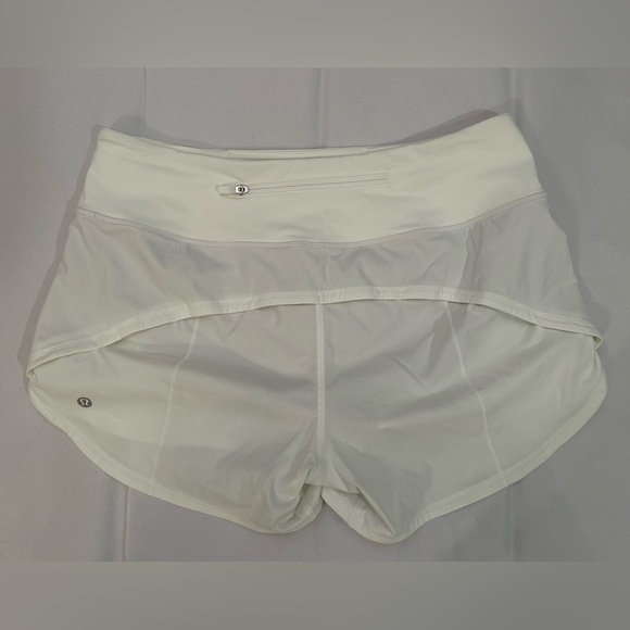 Lululemon Speed Up Short-4"-Size 8 Tall-NOT PURE WHITE - Picture 2 of 2